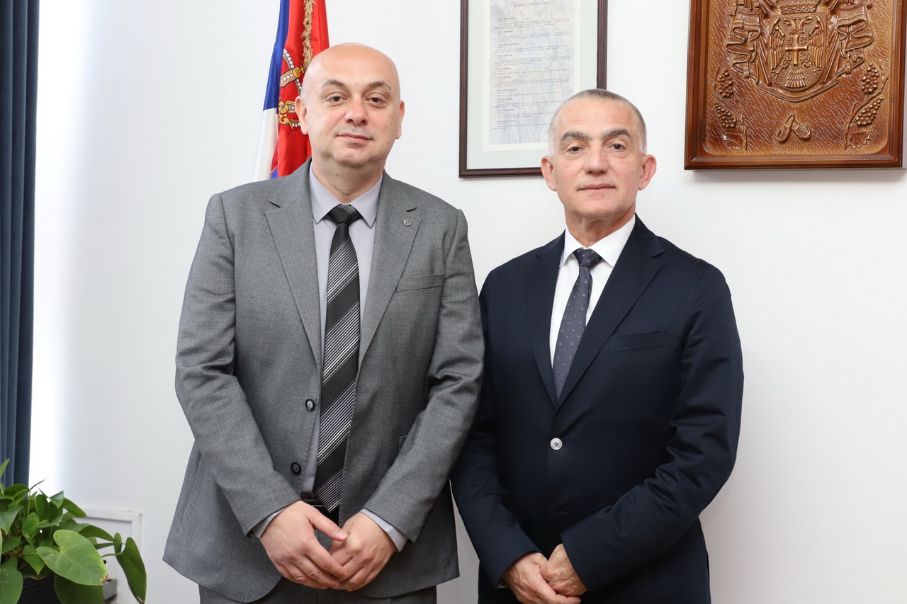 Председник Апелациониг суда мр Дарко Тадић и министар Ненад Вујић